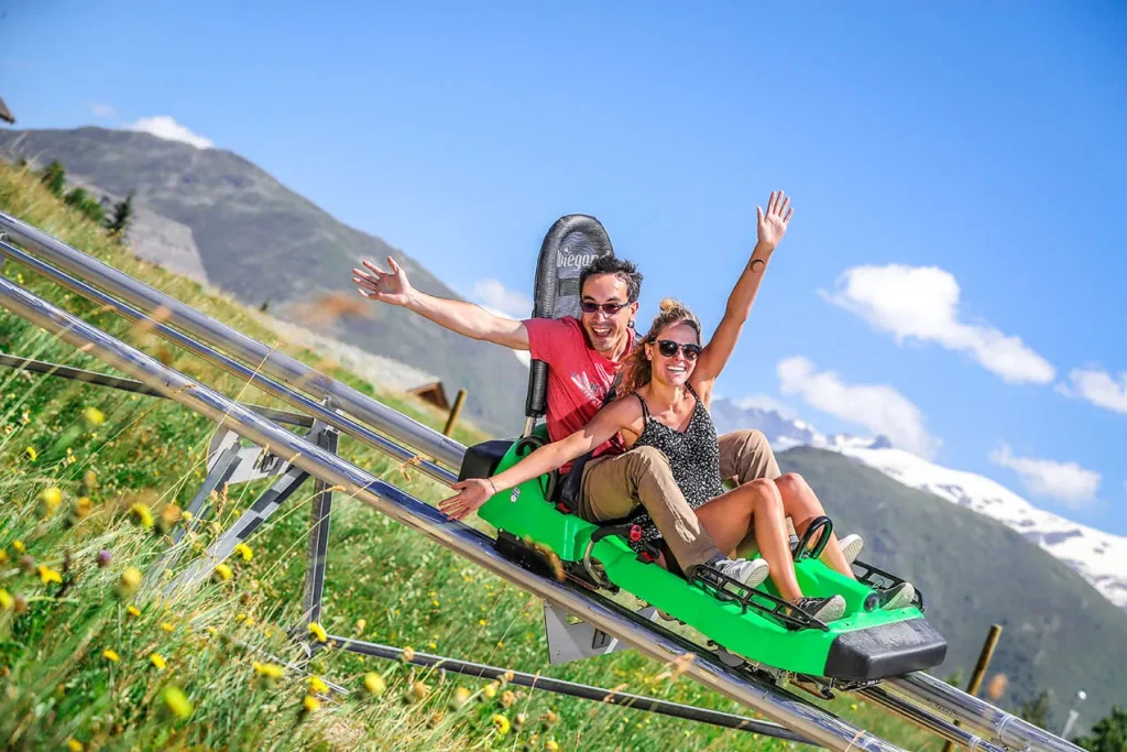 Luge sur rail